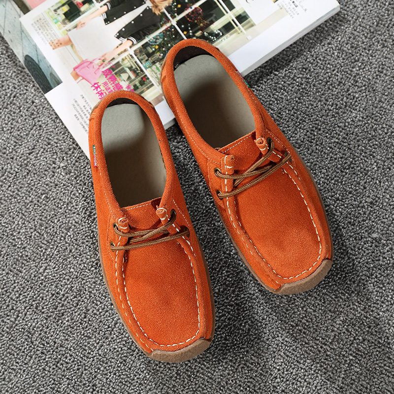 Gilma Flat Loafer Sko Til Kvinder - Brun