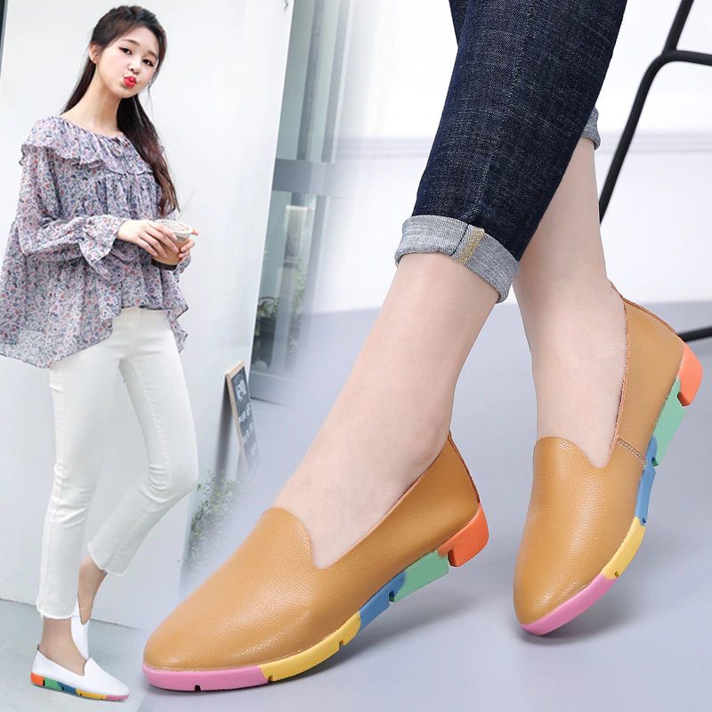 Gina Flade Slip-on Sko Til Kvinder - Sort