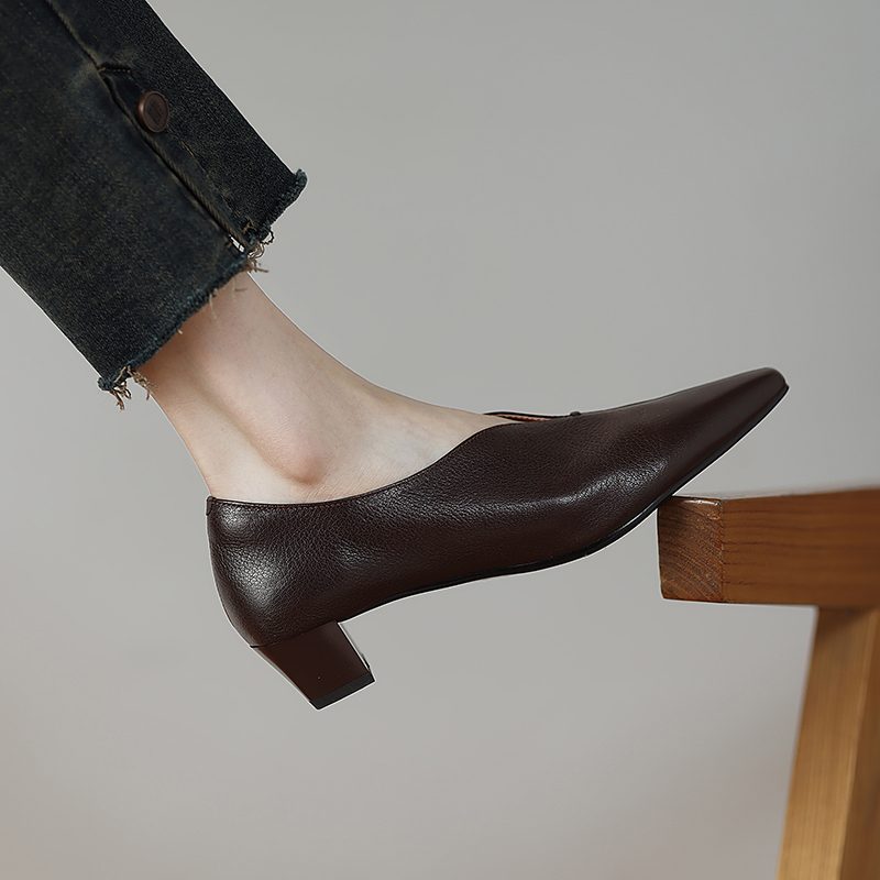 Gina Komfortable Elegant Pumps Til Kvinder - Sort