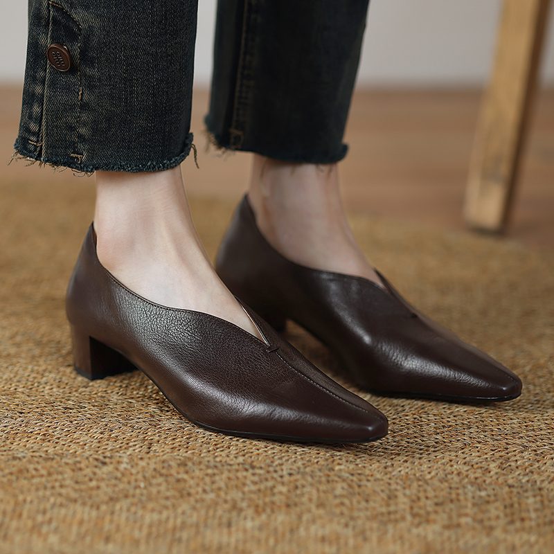 Gina Komfortable Elegant Pumps Til Kvinder - Sort