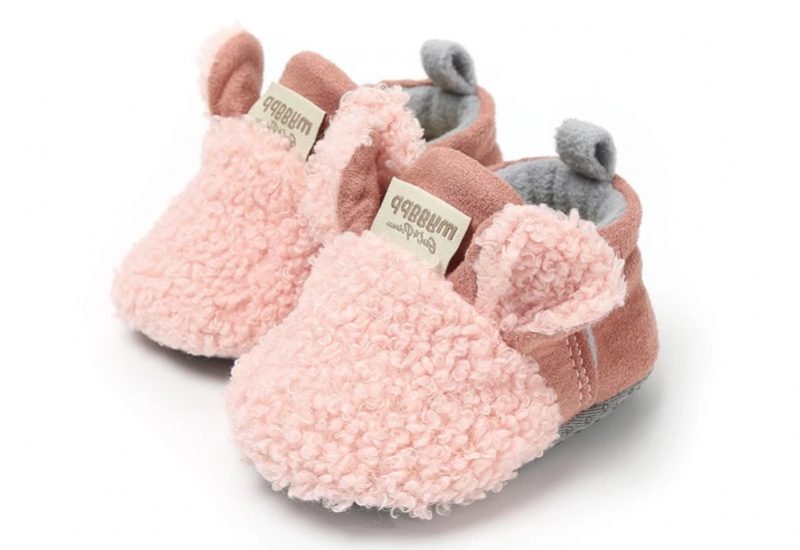 Ginny Babypigers Snestøvle - Pink Pels