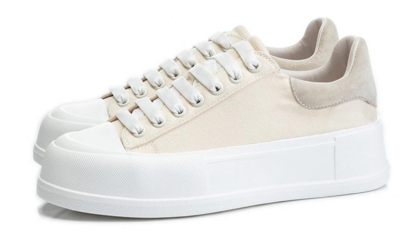 Giordano Sneaker Med Snørebånd Til Kvinder - Khaki