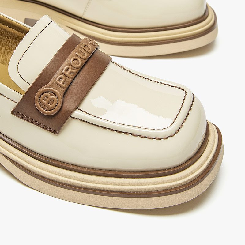 Giorgia Dame Loafer Sko - Beige