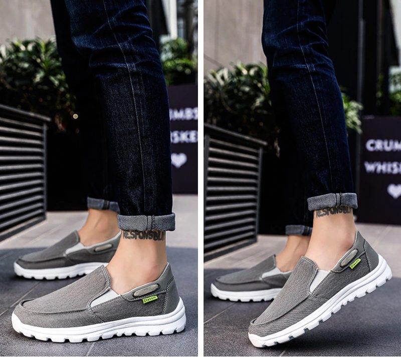 Giraldo Casual Loafers Til Mænd - Grå