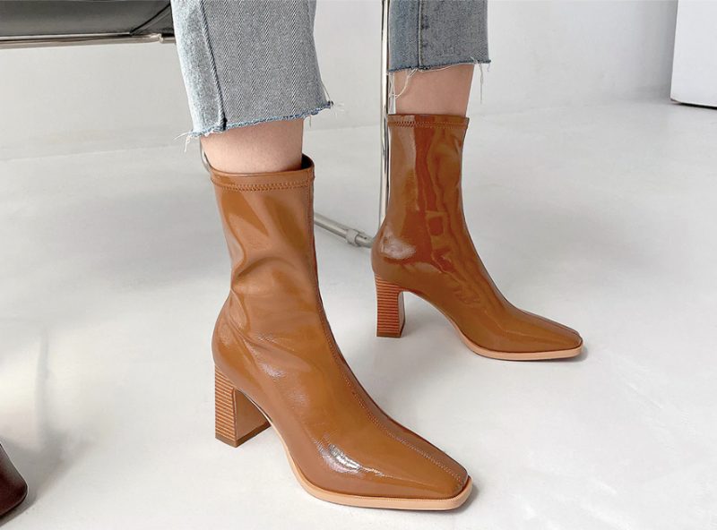 Girla Støvler Mid Calf - Hvid