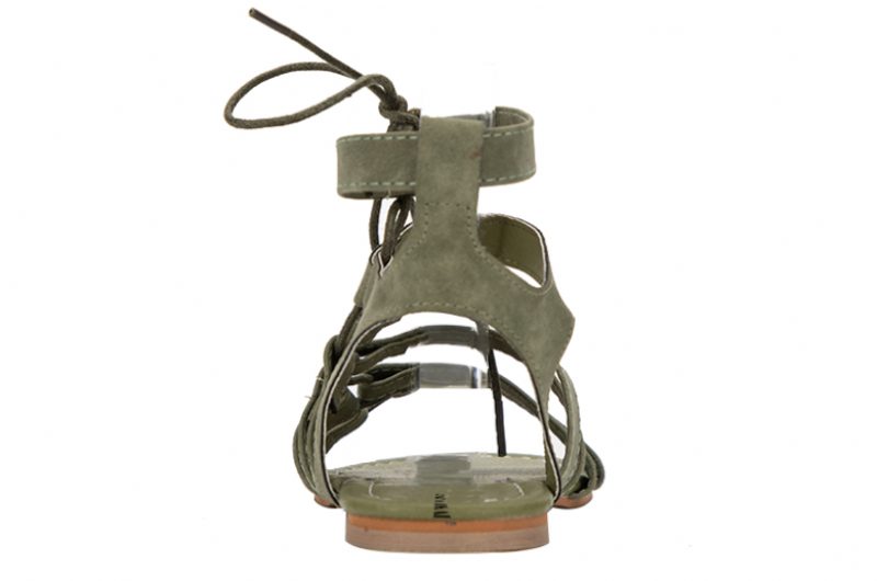 Gladiator Sandal Til Kvinder - Grå