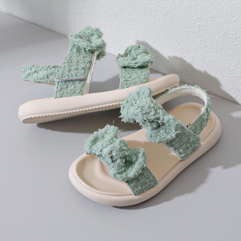 Glaireth Pigekjole Sandal - Grøn