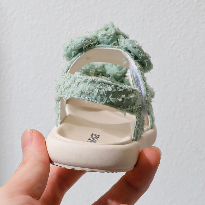 Glaireth Pigekjole Sandal - Grøn