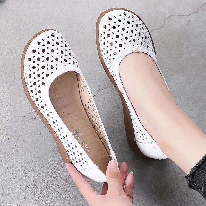 Gloria Slip-on Loafers Til Kvinder - Hvid