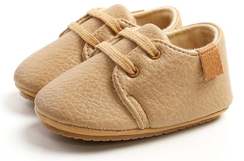 Gomez Unisex Afslappet Mokkasin Til Børn - Beige 2