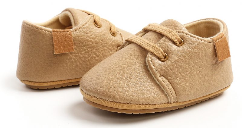 Gomez Unisex Afslappet Mokkasin Til Børn - Beige 2