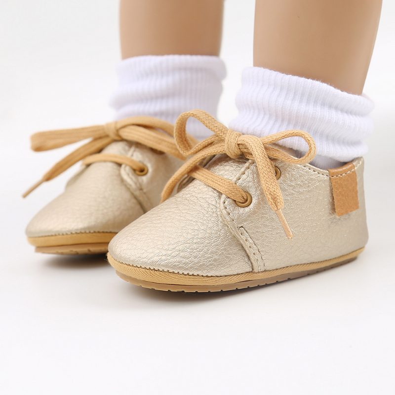 Gomez Unisex Afslappet Mokkasin Til Børn - Beige 2