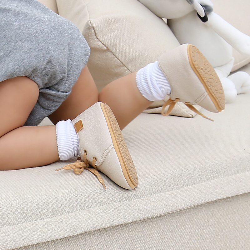 Gomez Unisex Afslappet Mokkasin Til Børn - Beige 2