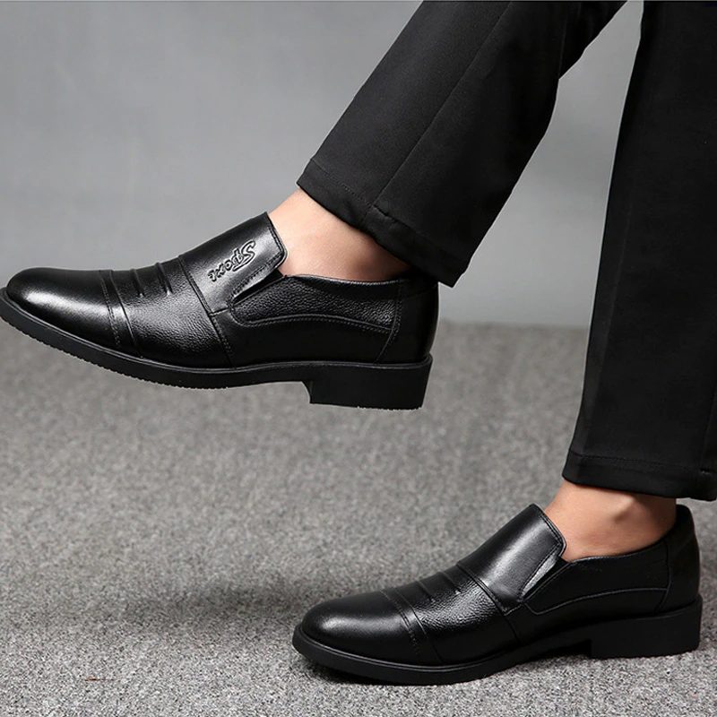 Gonzalo Loafers Dress Sko Til Mænd - Sort