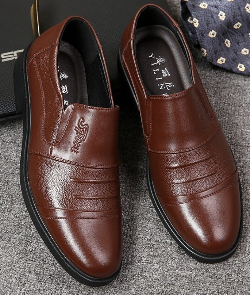 Gonzalo Loafers Dress Sko Til Mænd - Sort