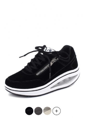 Gowalk Max Sneaker Dame Flad Med Platform Sko