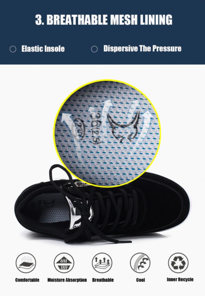 Gowalk Max Sneaker Dame Flad Med Platform Sko - Sort