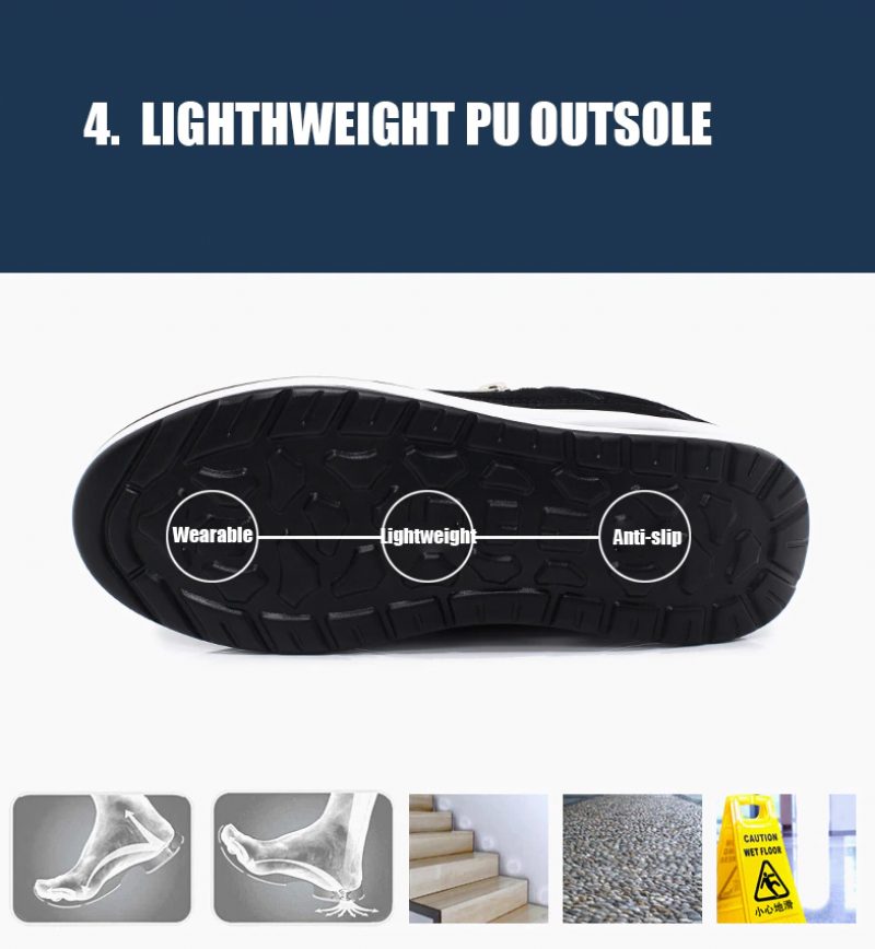 Gowalk Max Sneaker Dame Flad Med Platform Sko - Sort