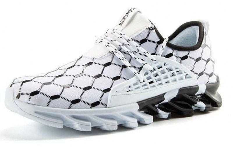 Grå Herresneakers - Hvid