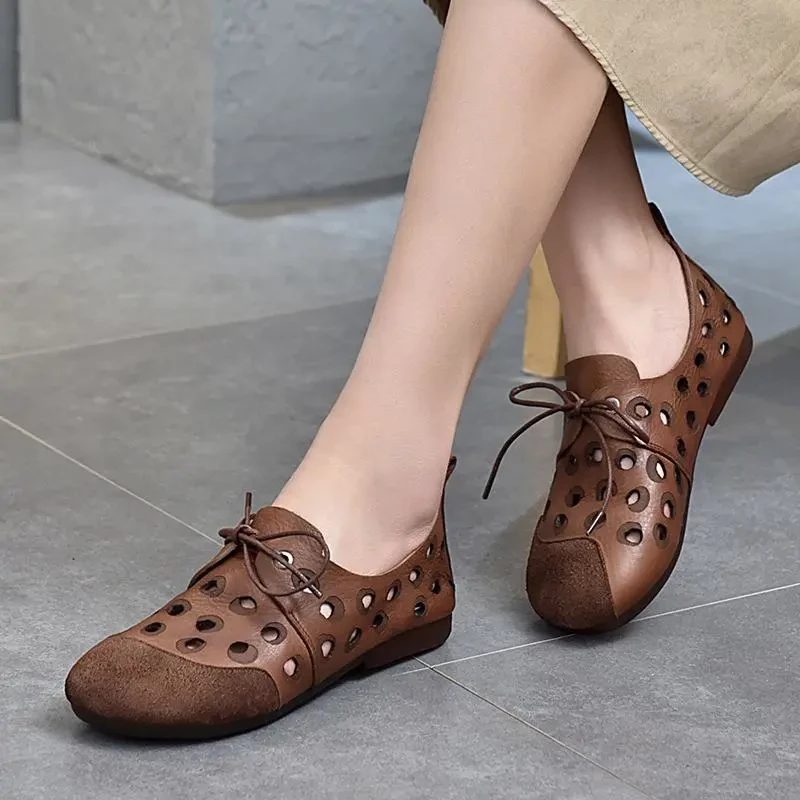 Gracia Dame Loafer Sko - Brun