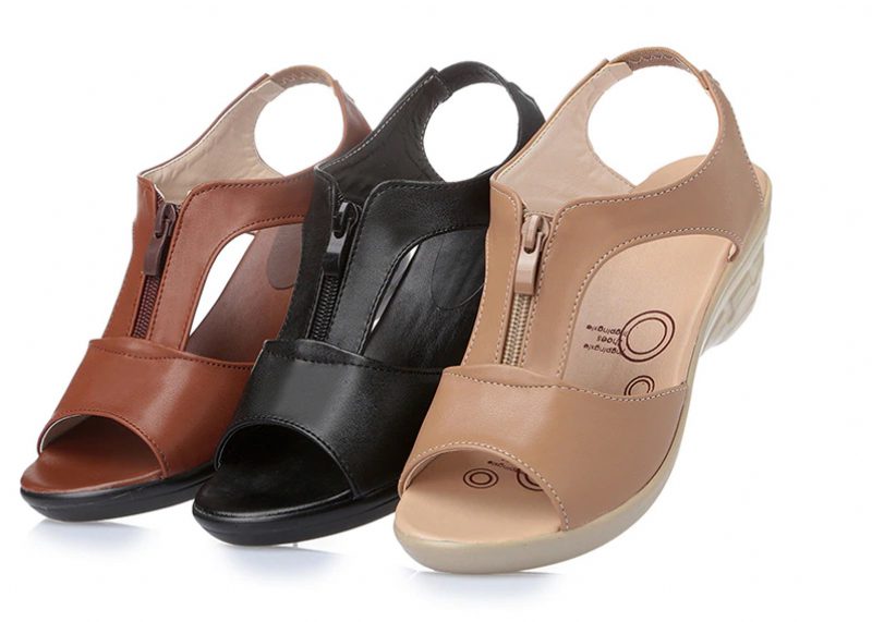 Gracia Wedges-sandaler Til Kvinder - Beige