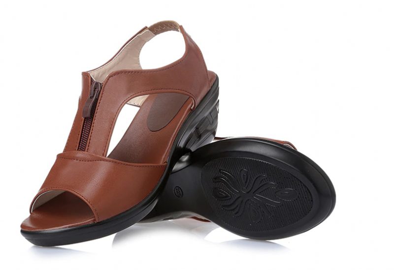 Gracia Wedges-sandaler Til Kvinder - Beige