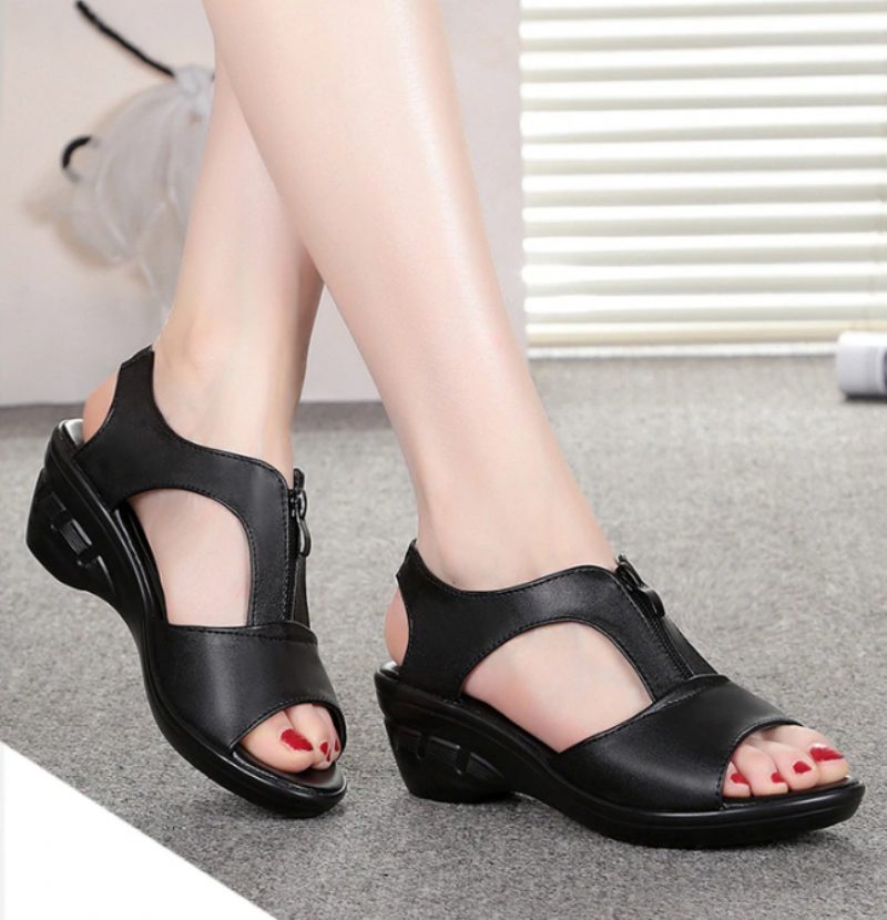 Gracia Wedges-sandaler Til Kvinder - Beige