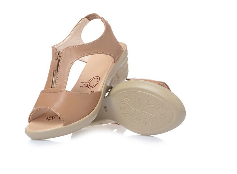 Gracia Wedges-sandaler Til Kvinder - Beige
