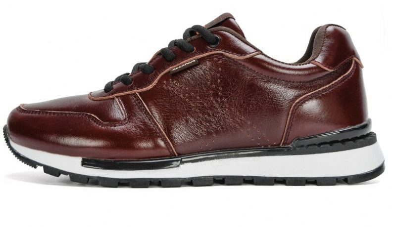 Grayson Mode Sneakers Til Mænd - Bordeauxrød