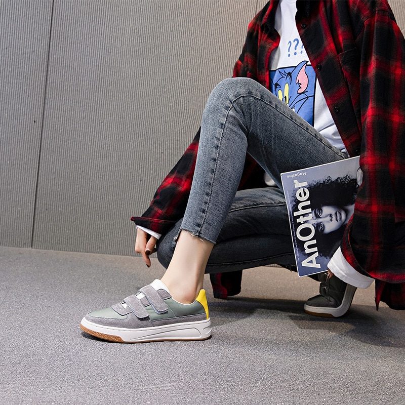 Greco Sneaker I Læder Til Kvinder - Beige