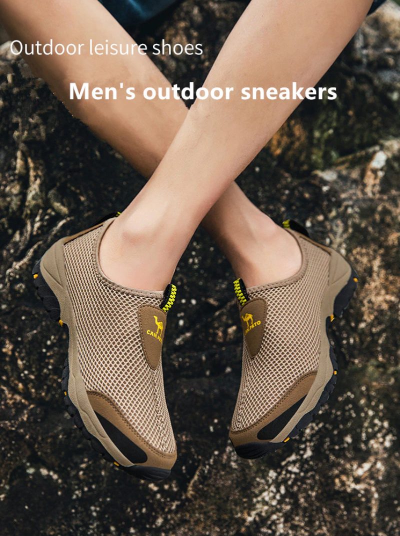 Grendel Letvægts Sneakers Til Mænd - Sand