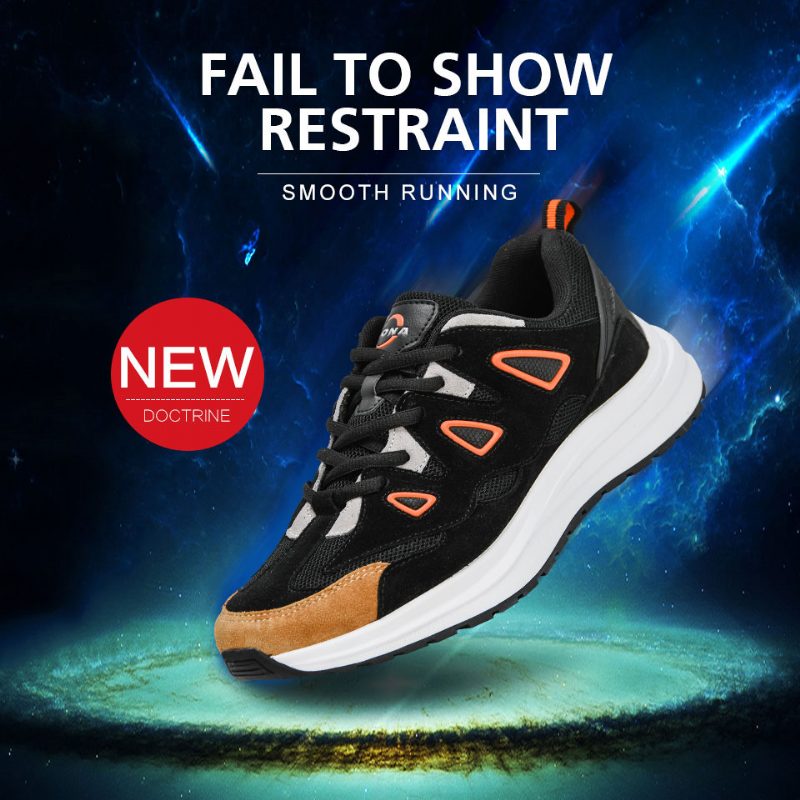 Grenyer Casual Sneaker Til Mænd - Orange