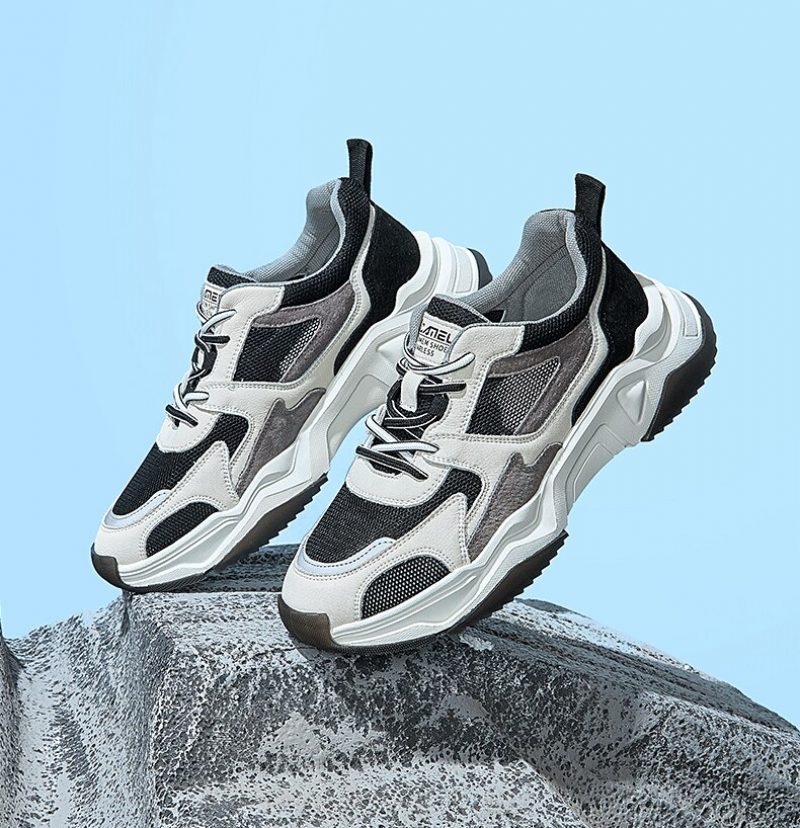 Greyber Casual Sneakers Til Mænd - Hvid