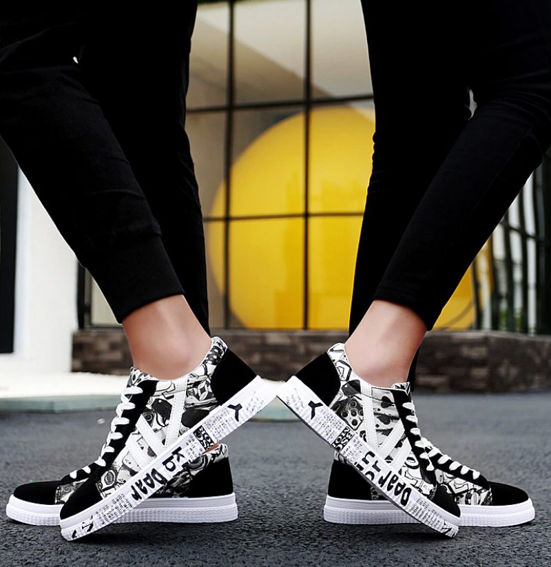 Guillen Casual Sneakers Til Mænd - Sort