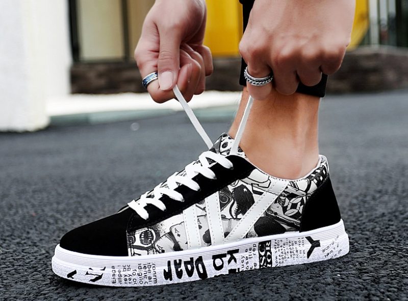 Guillen Casual Sneakers Til Mænd - Sort