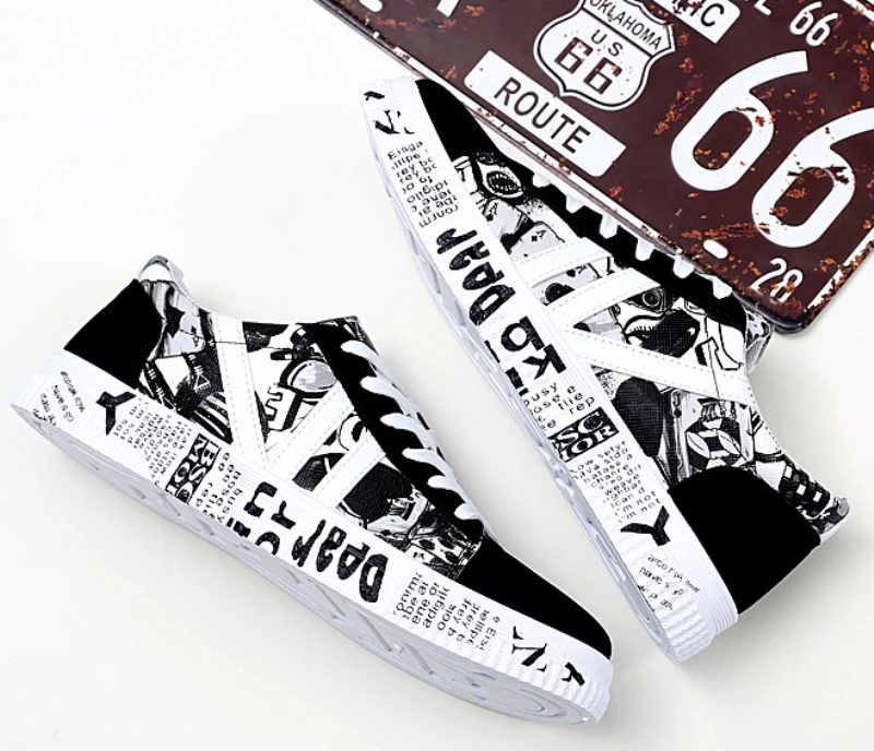 Guillen Casual Sneakers Til Mænd - Sort