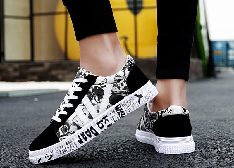 Guillen Casual Sneakers Til Mænd - Sort