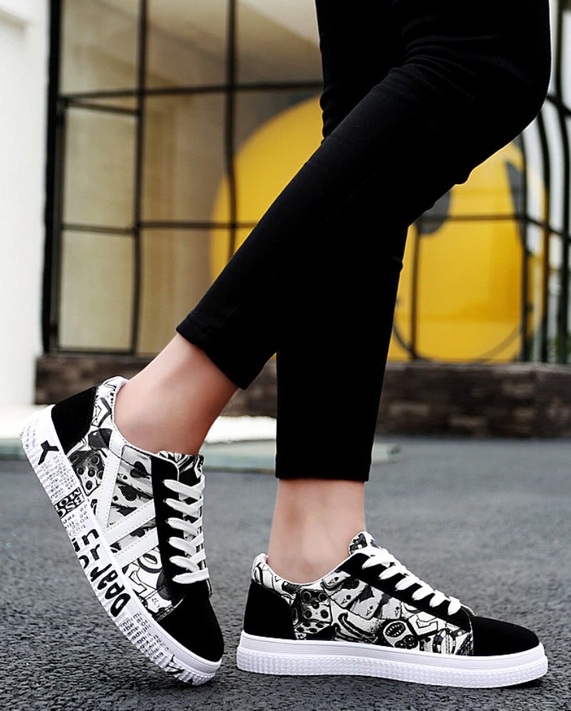 Guillen Casual Sneakers Til Mænd - Sort