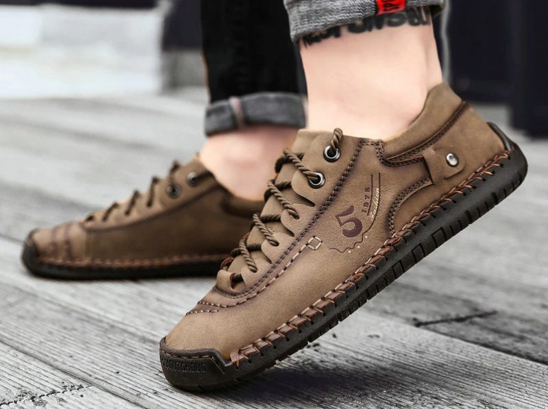 Guillen Loafers Fritidssko Til Mænd - Khaki