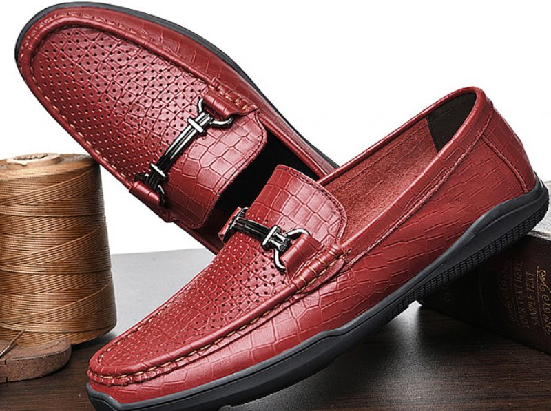 Gulu Loafer Fritidssko Til Mænd - Brun