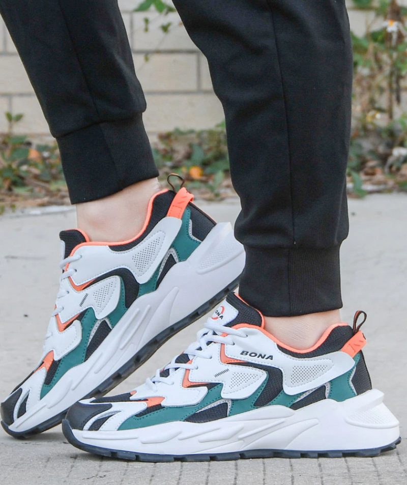 Gurus Casual Sneakers Til Mænd - Grøn