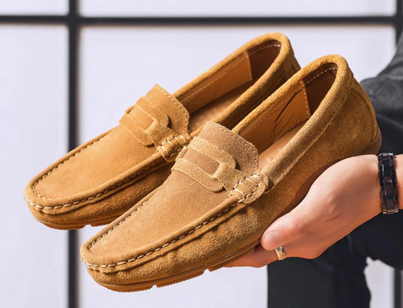 Gustav Loafers Fritidssko Til Mænd - Sort