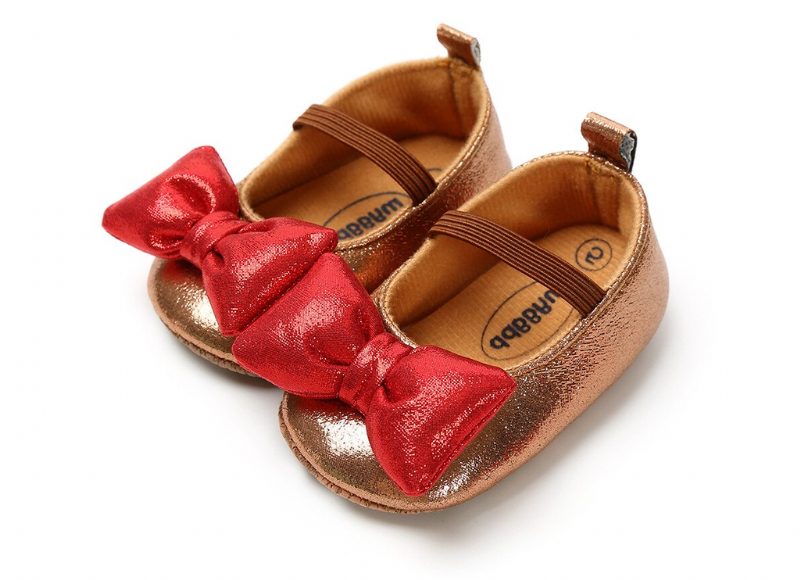 Gwen Baby Piges Flade Sko - Pink