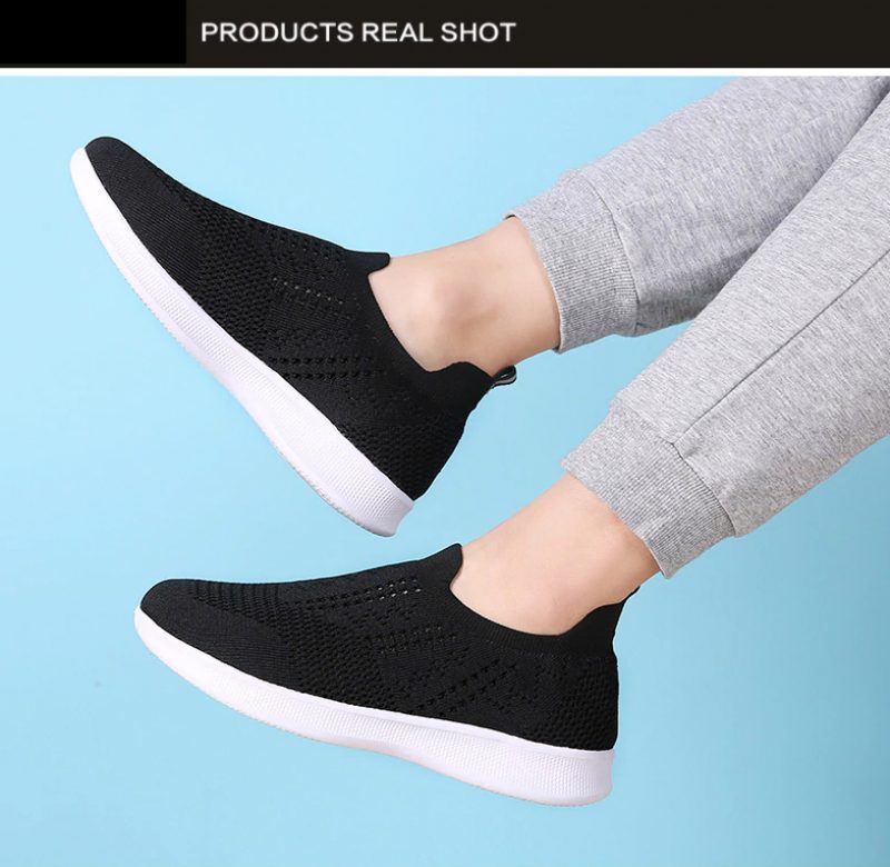 Haji Slip-on Sko Til Kvinder - Grå