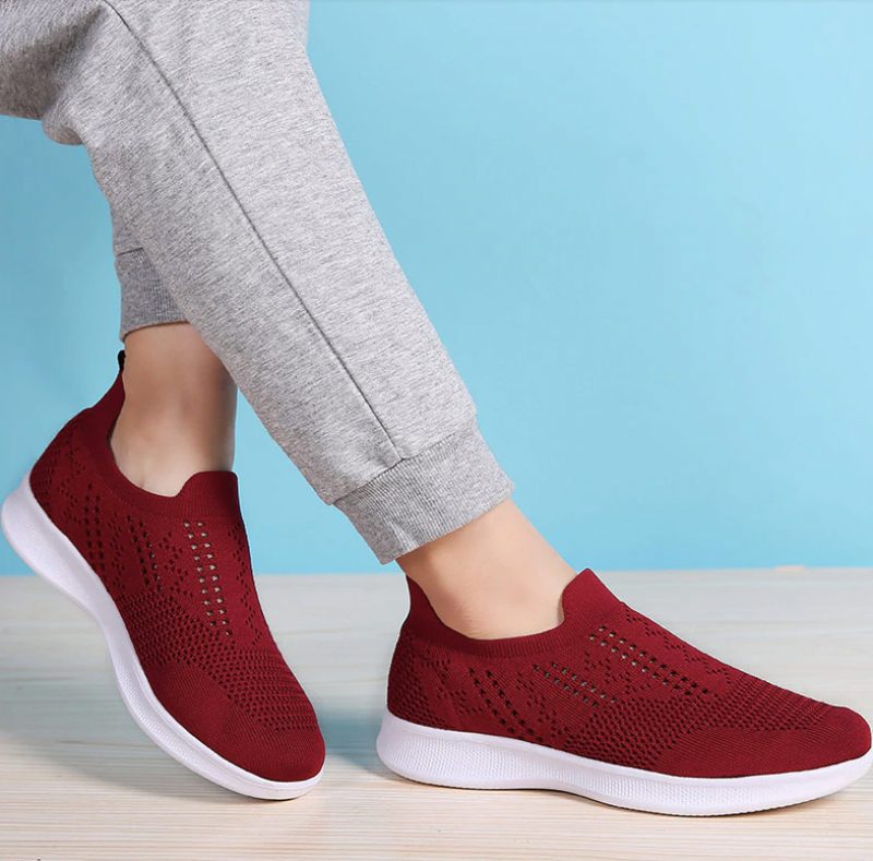 Haji Slip-on Sko Til Kvinder - Grå