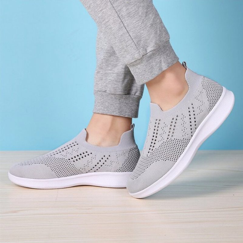 Haji Slip-on Sko Til Kvinder - Grå