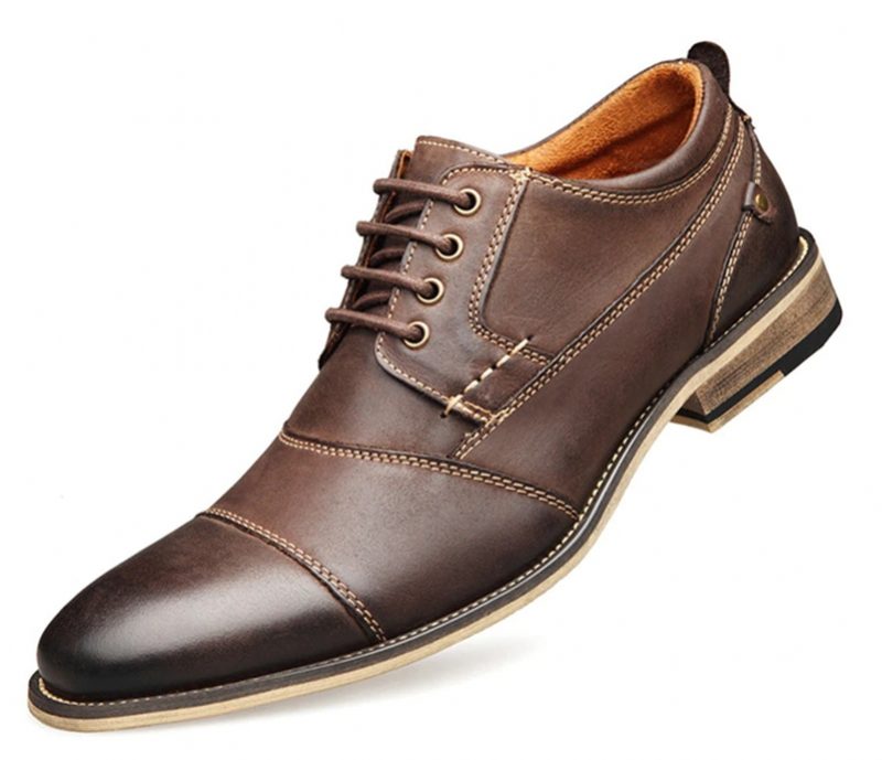 Hakimi Loafers Dress Sko Til Mænd - Brun