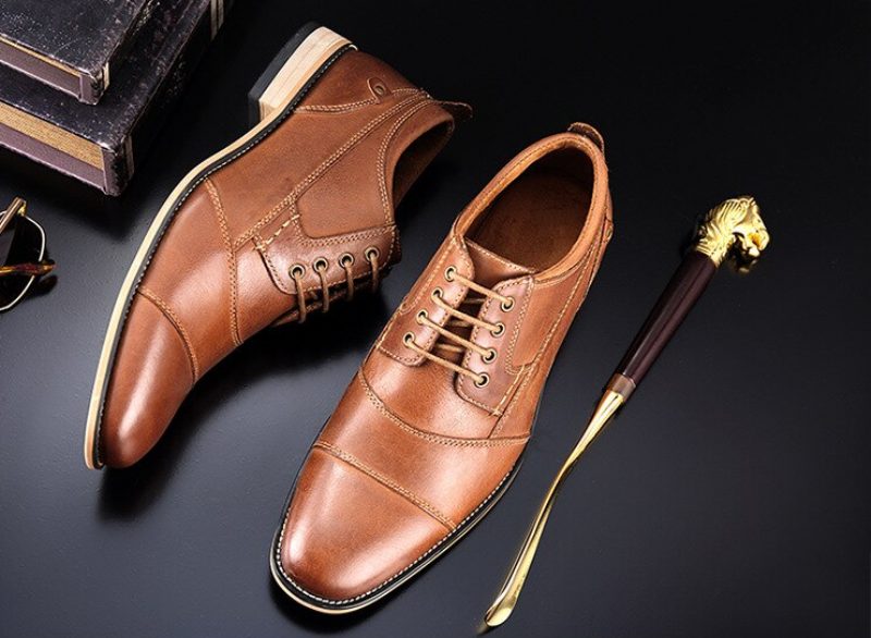 Hakimi Loafers Dress Sko Til Mænd - Brun