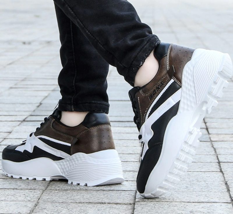 Hana Platform Sneaker I Høj Kvalitet Til Kvinder - Hvid