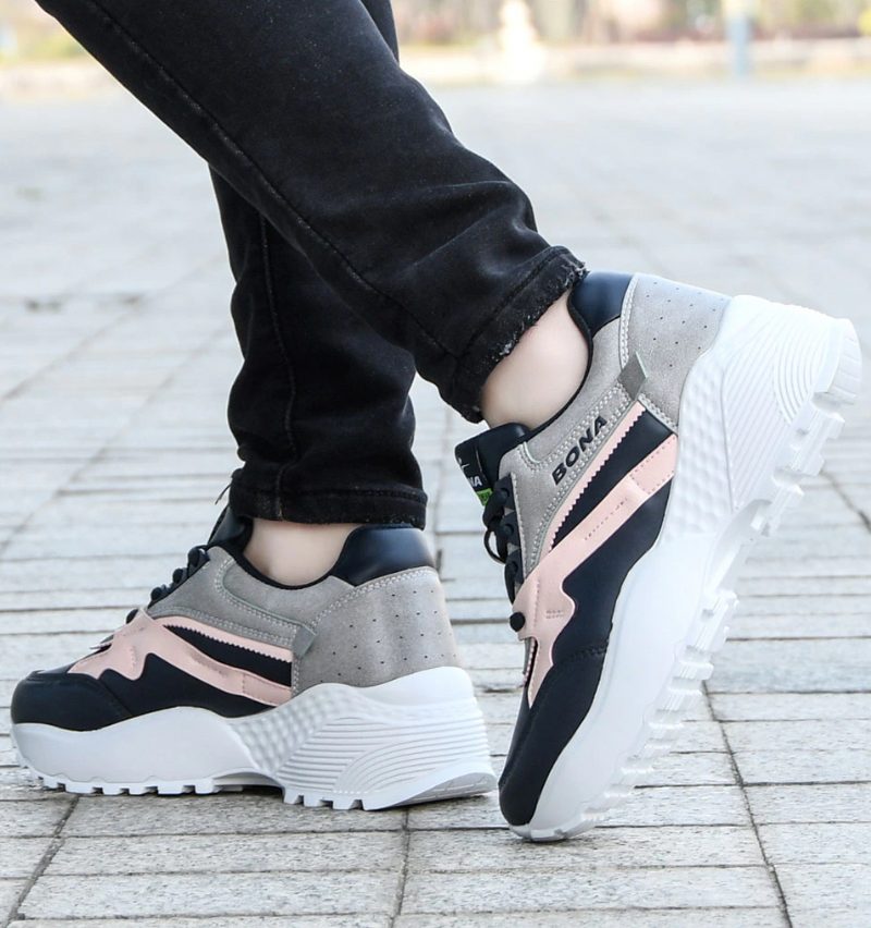 Hana Platform Sneaker I Høj Kvalitet Til Kvinder - Hvid